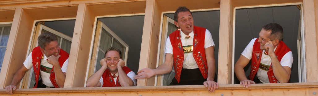 Kapelle Promillos Formation im Fenster